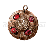 Crimson Amber Medallion-image